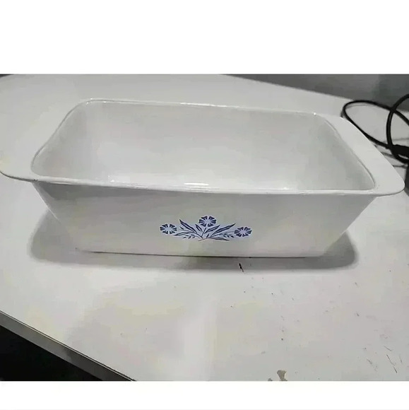 CORNING WARE BLUE CORNFLOWER 2-Qt OPEN LOAF/BAKING DISH - Picture 5 of 5